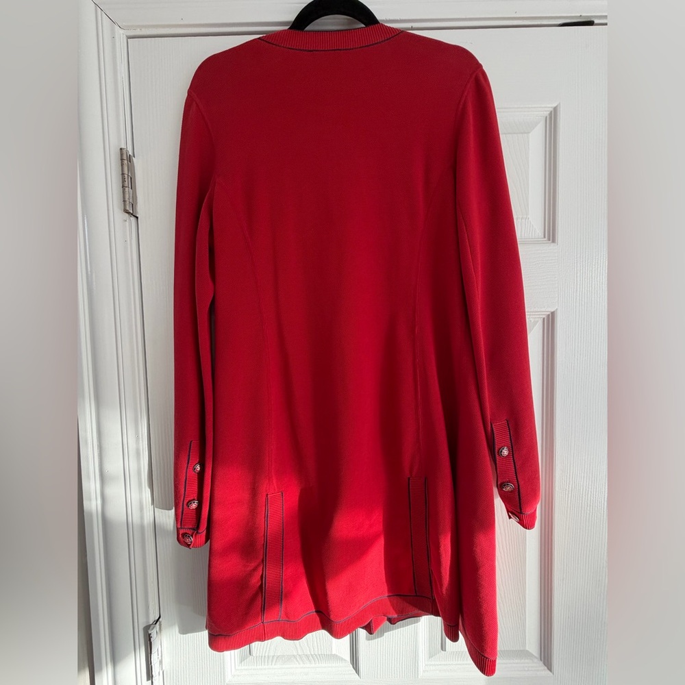 Authentic Chanel 20c Cc Button Longline Cardigan … - image 2